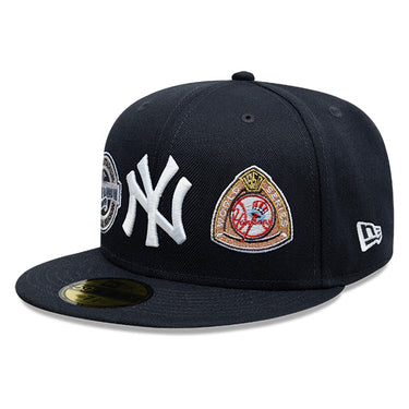Gorra New Era 59FIFTY New York Yankees - MLB  - WORLD SERIES PATCHES -